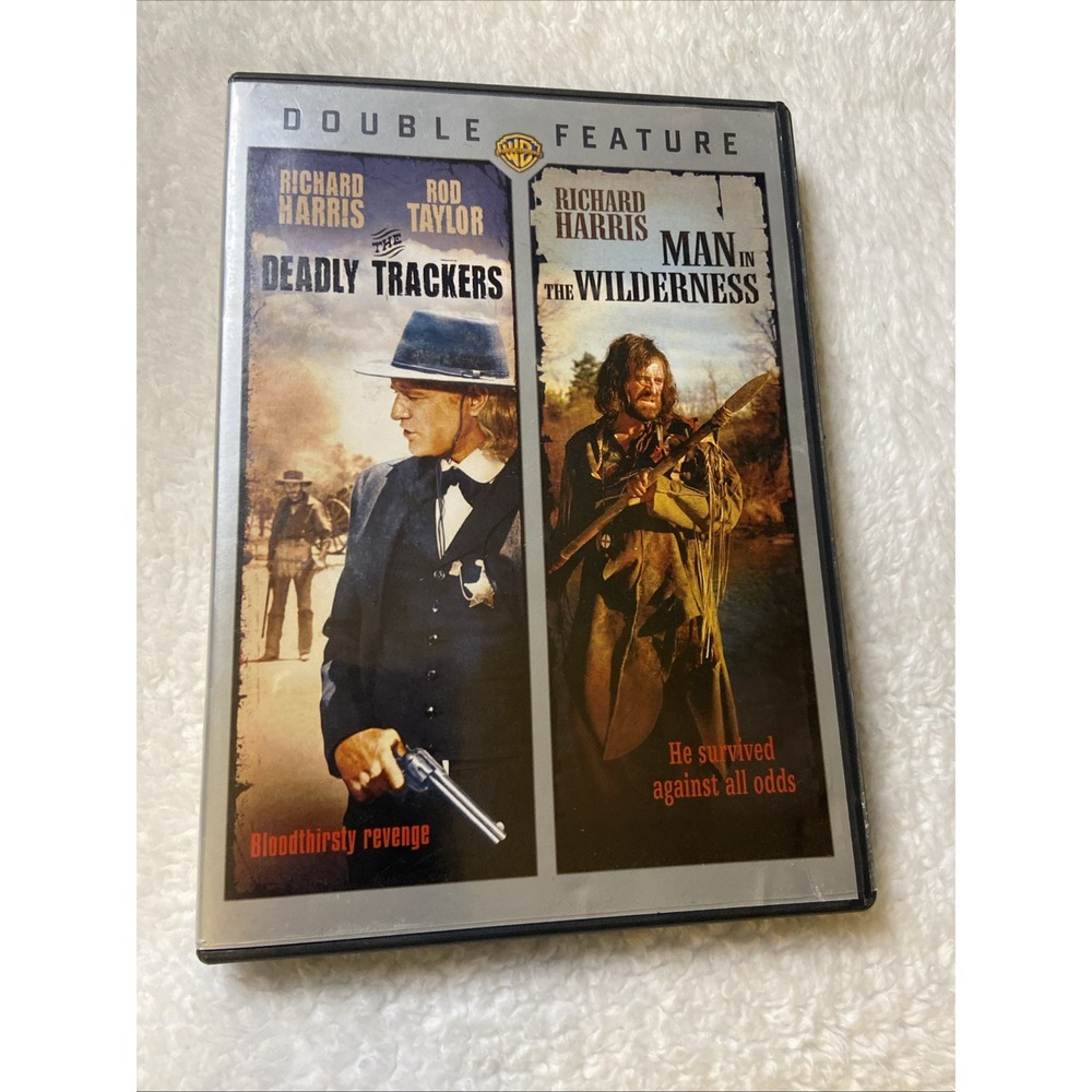 Deadly Trackers Man in the Wilderness Richard Harris Double Feature Dvd